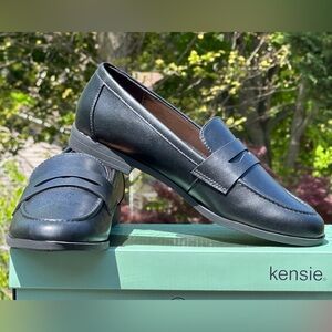 NIB Kensie Black Womens Casual Loafers - US Sizes Womens 8.5 | Youth 7Y